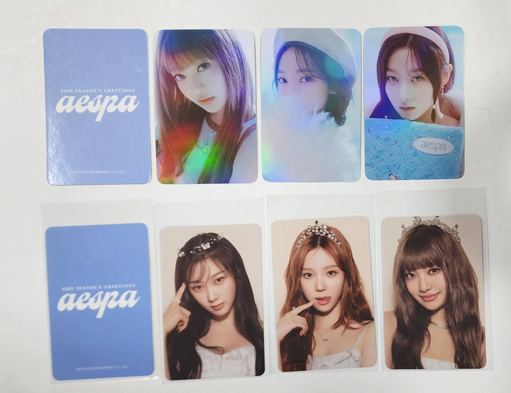 Aespa 2023 Season's Greetings - Ktown4U Pre-Order Benefit Hologram Photocards Set (4EA) - HALLYUSUPERSTORE