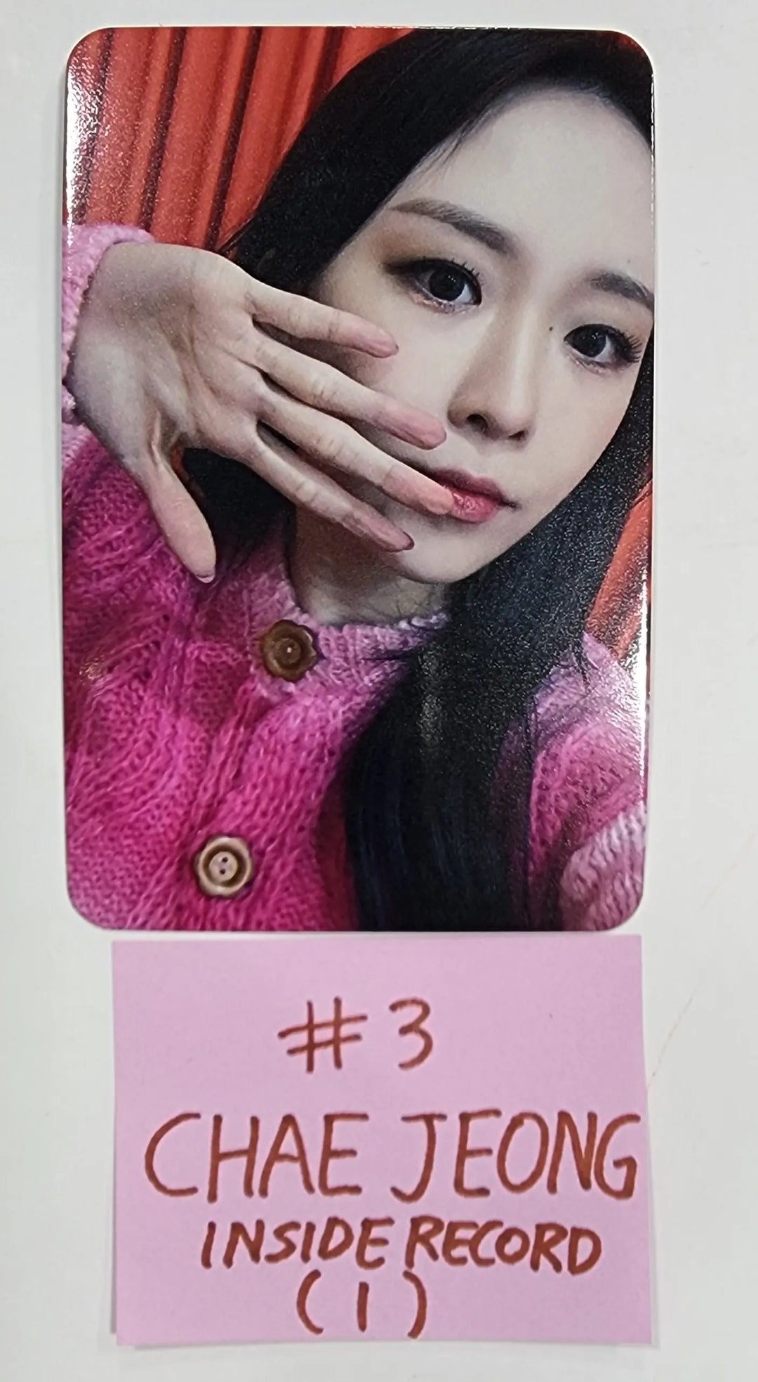 ALICE "DANCE ON" - Inside Record Fansign Event Photocard