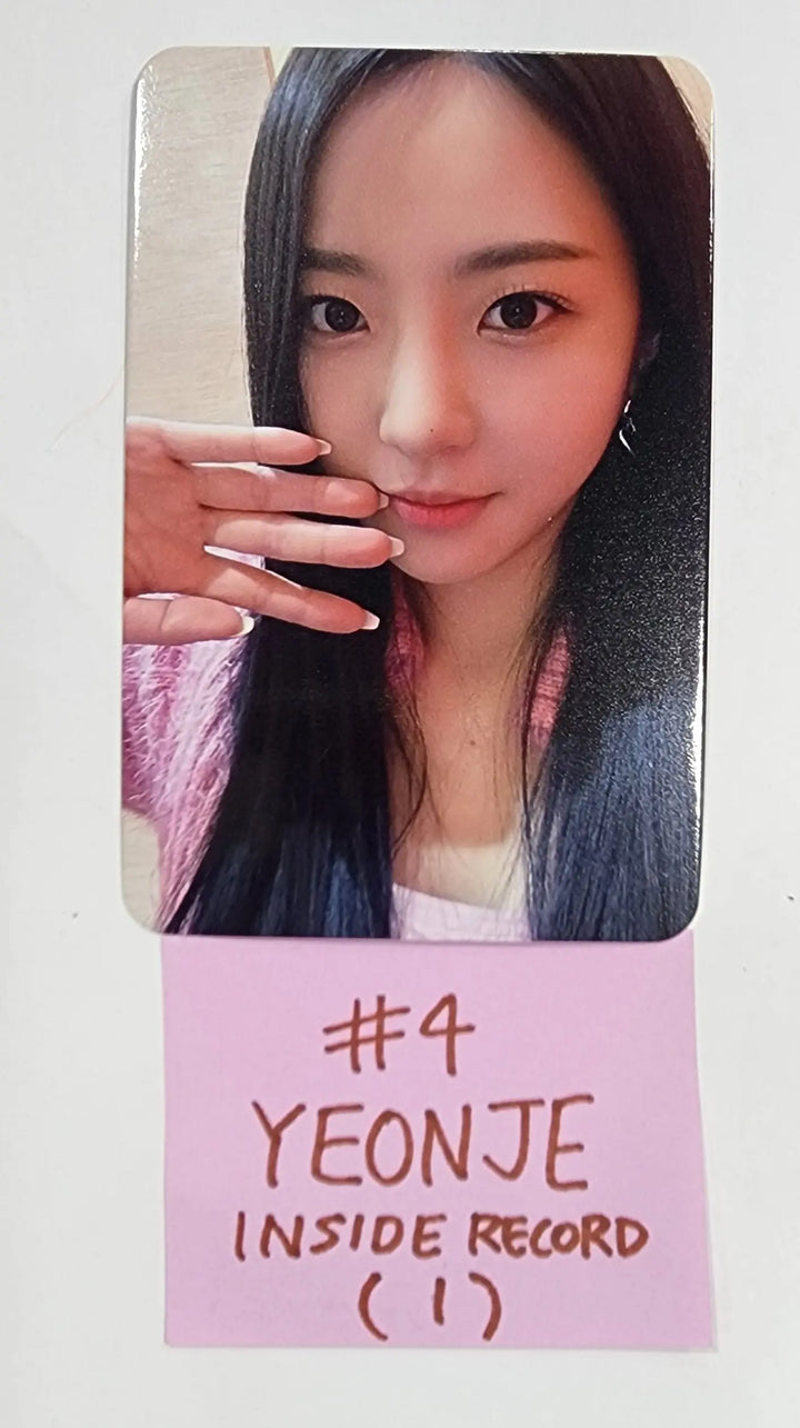 ALICE "DANCE ON" - Inside Record Fansign Event Photocard