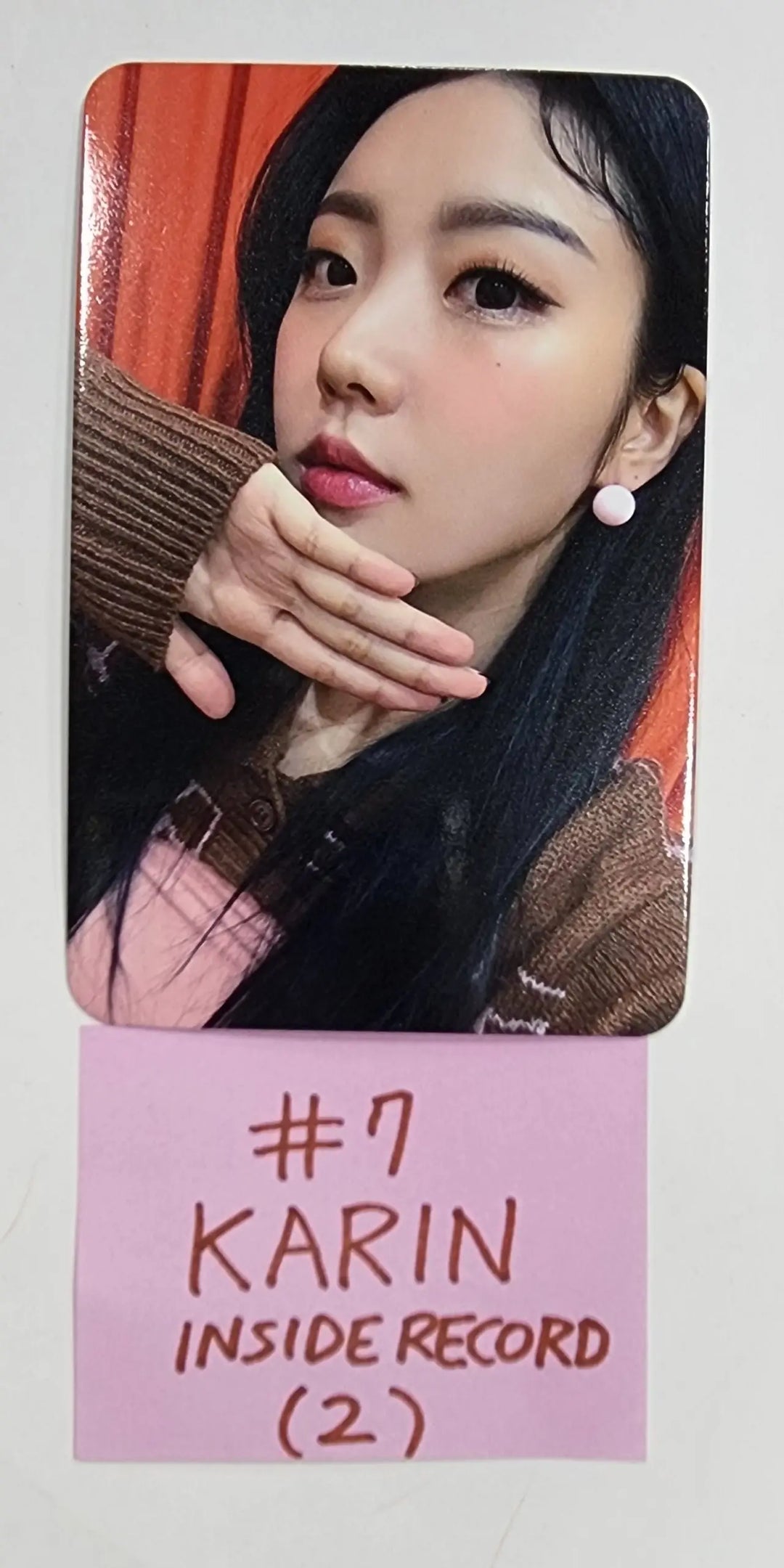 ALICE "DANCE ON" - Inside Record Fansign Event Photocard