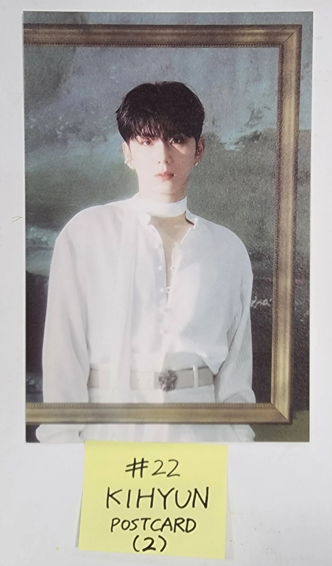 MONSTA X "REASON" - Official Photocard, Postcard, 4 Cut Photo - HALLYUSUPERSTORE