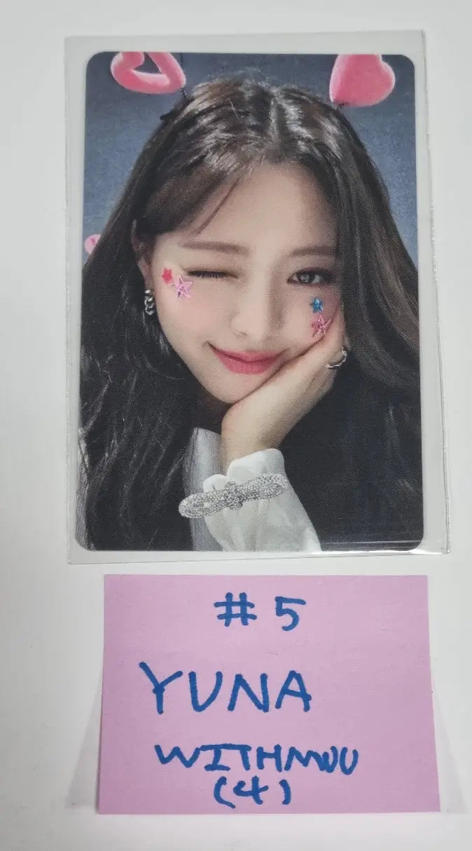 ITZY 'CHESHIRE' - Withmuu Fansign Event Photocard Round 6