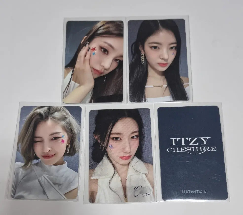 ITZY 'CHESHIRE' - Withmuu Fansign Event Photocard Round 6 - HALLYUSUPERSTORE
