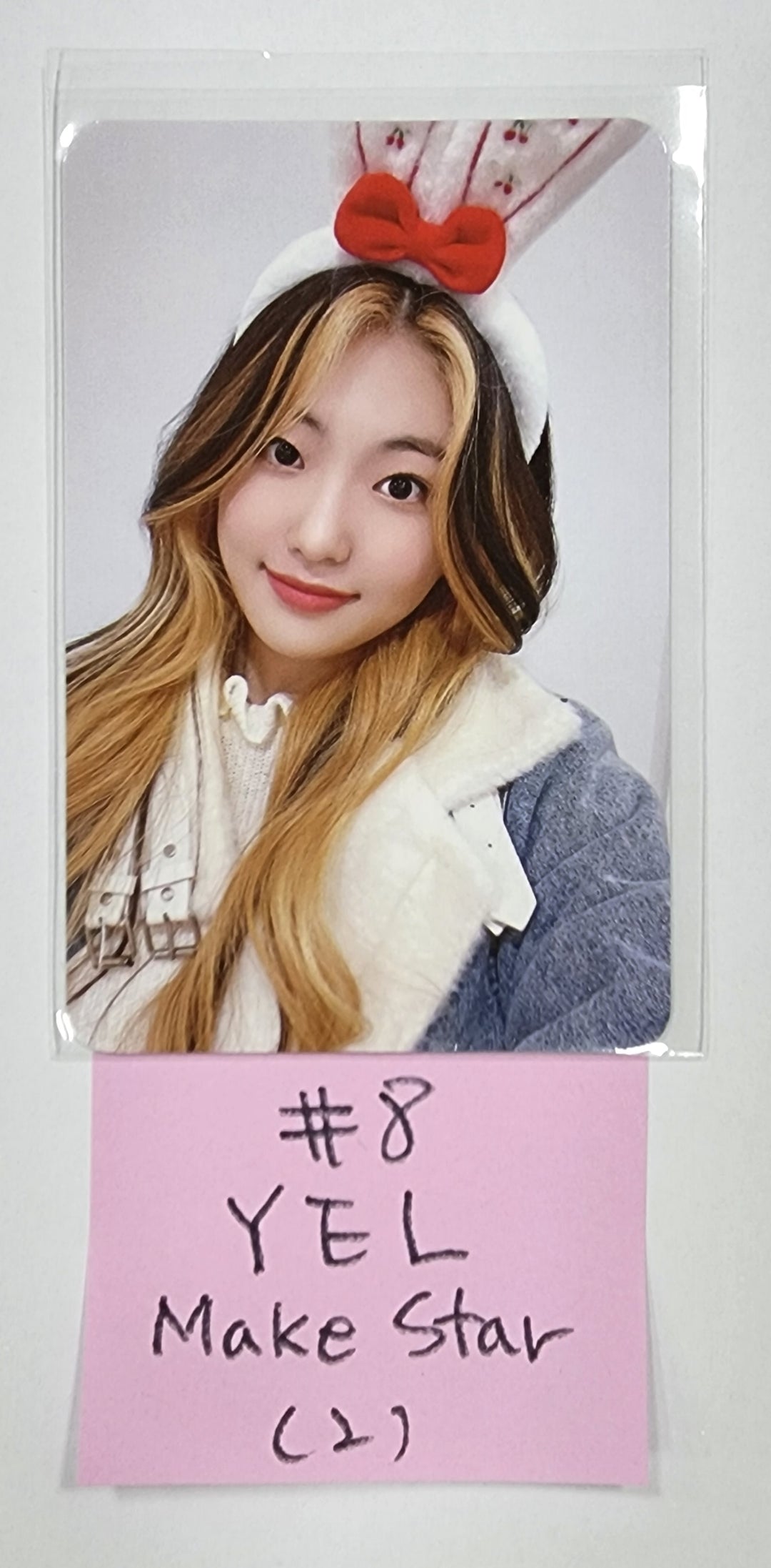H1-KEY "Rose Blossom" Mini 1st - Makestar Fansign Event Photocard