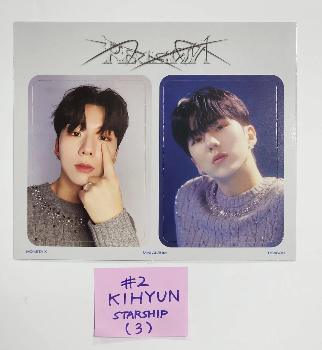 MONSTA X "REASON" - Starship Pre-Order Benefit Photocards Set (2EA) - HALLYUSUPERSTORE
