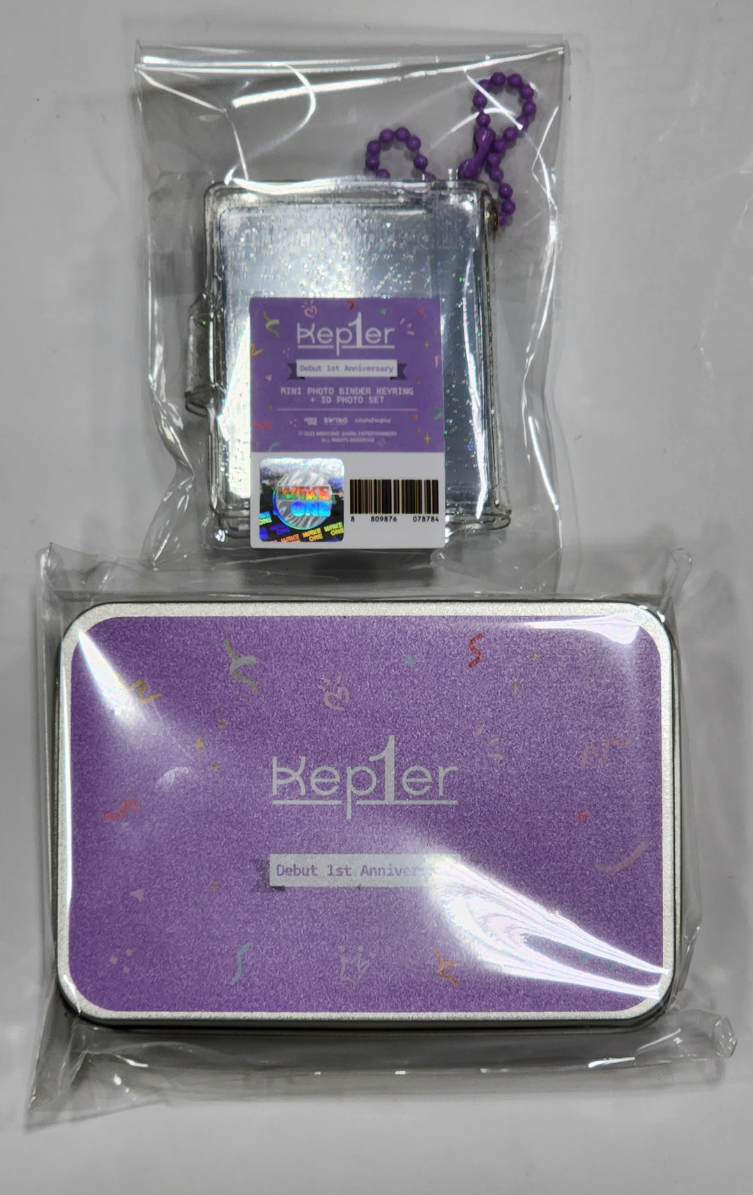Kep1er "Debut 1st Anniversary" - Official MD [Polaroid Tincase Set, Mini Photo Binder Keyring Set]
