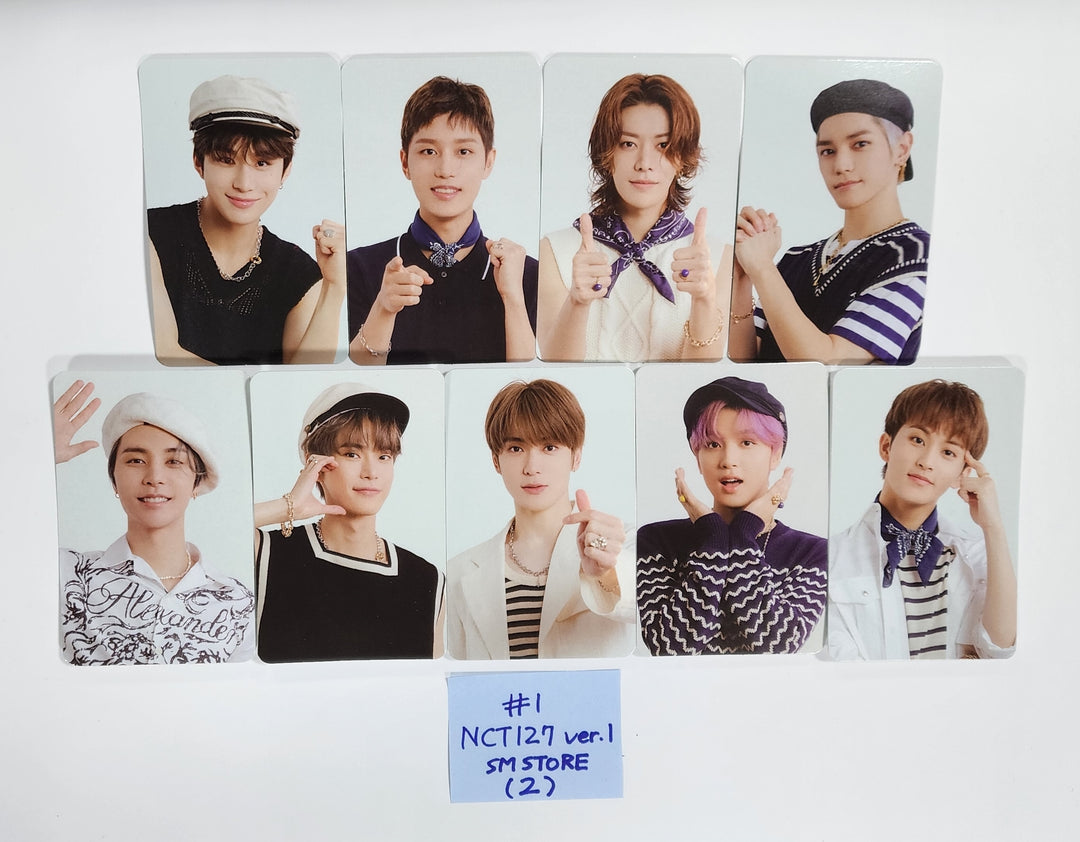 NCT 127 2023 Season's Greetings - Smtown & Store Pre-Order Benefit Photocards Set (9EA)