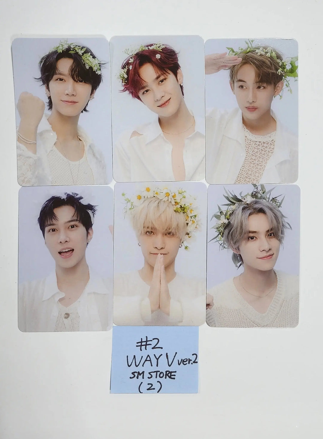 WayV 2023 Season's Greetings - Smtown & Store Pre-Order Benefit Photocards Set (6EA) - HALLYUSUPERSTORE