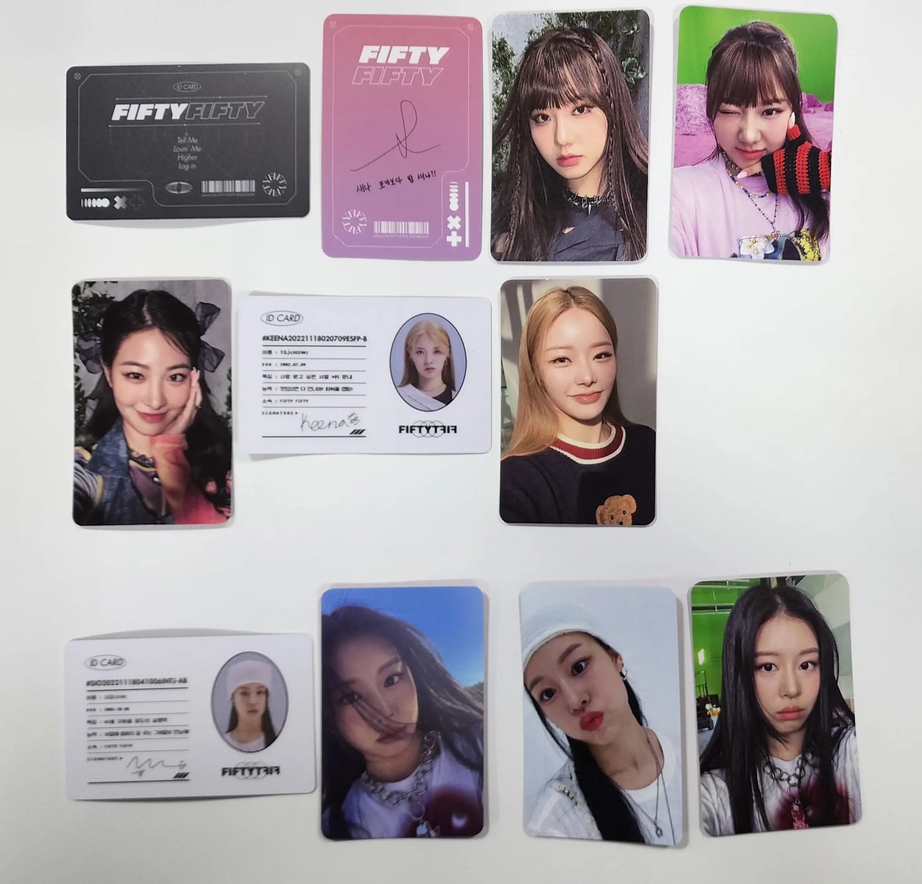 FIFTY FIFTY "THE FIFTY" 1st EP Official Photocard [Updated 1/13