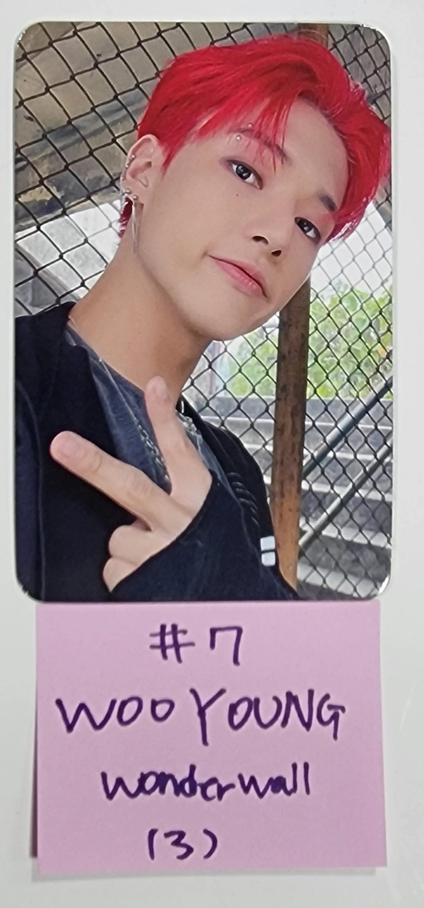 ATEEZ SPIN popular OFF Wonderwall 1.0 Photocard OT8