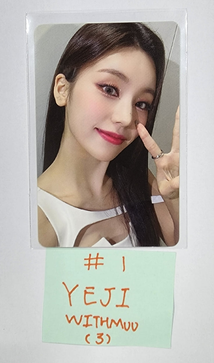 ITZY 'CHESHIRE' - Withmuu Fansign Event Photocard Round 7