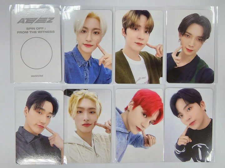 Ateez 'SPIN OFF : FROM THE WITNESS' - Makestar Fansign Event Photocard Round 2 [POCA ALBUM] - HALLYUSUPERSTORE
