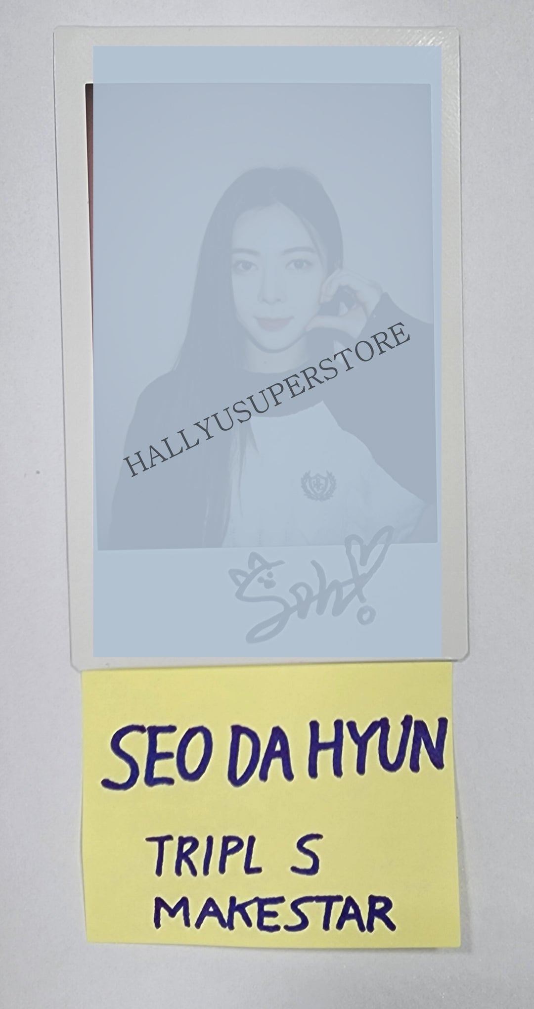 Seo Da Hyun (Of TripleS) "ATOM01 OBJEKT" - Hand Autographed(Signed) Polaroid