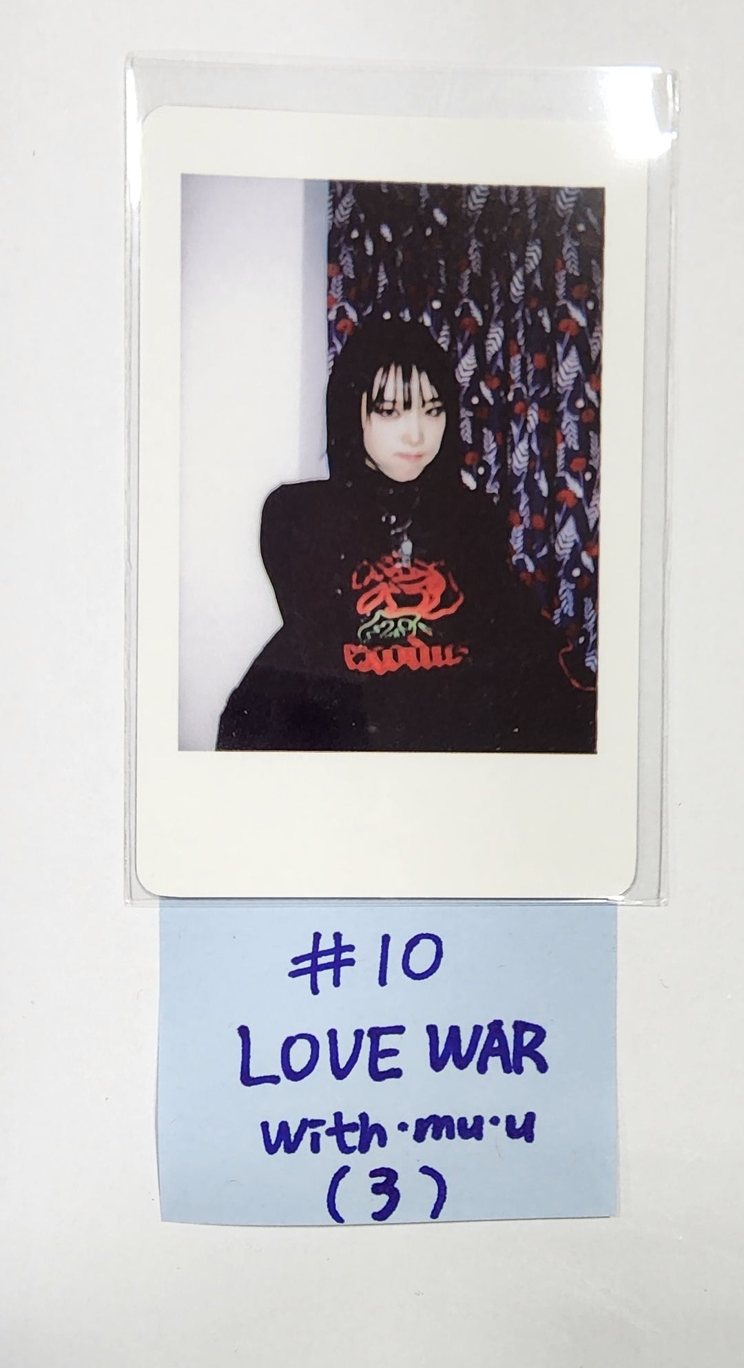 YENA "Love War" - Withmuu 추첨 이벤트 포토카드