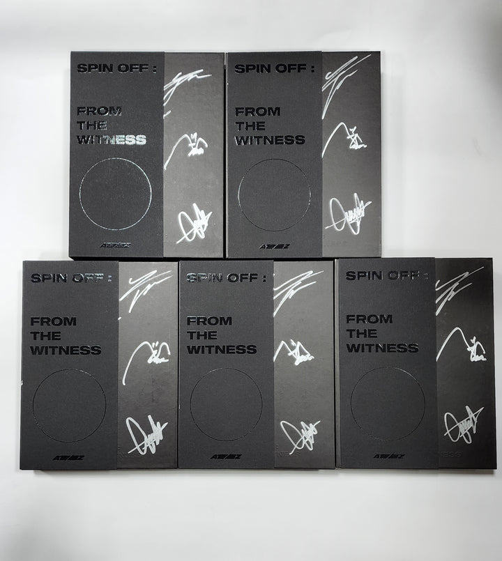 ATEEZ "SPIN OFF : FROM THE WITNESS" - Hand Autographed(Signed) Promo Album