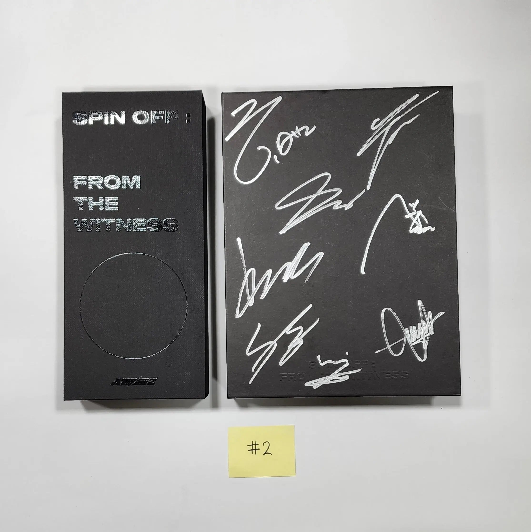 Ateez Seonghwa Spin Off: From The Witness sold Signed Album V2