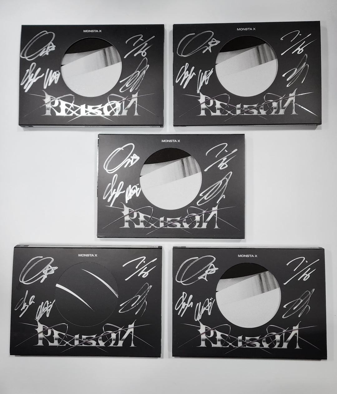 MONSTA X「REASON」 - 直筆サイン入りプロモアルバム