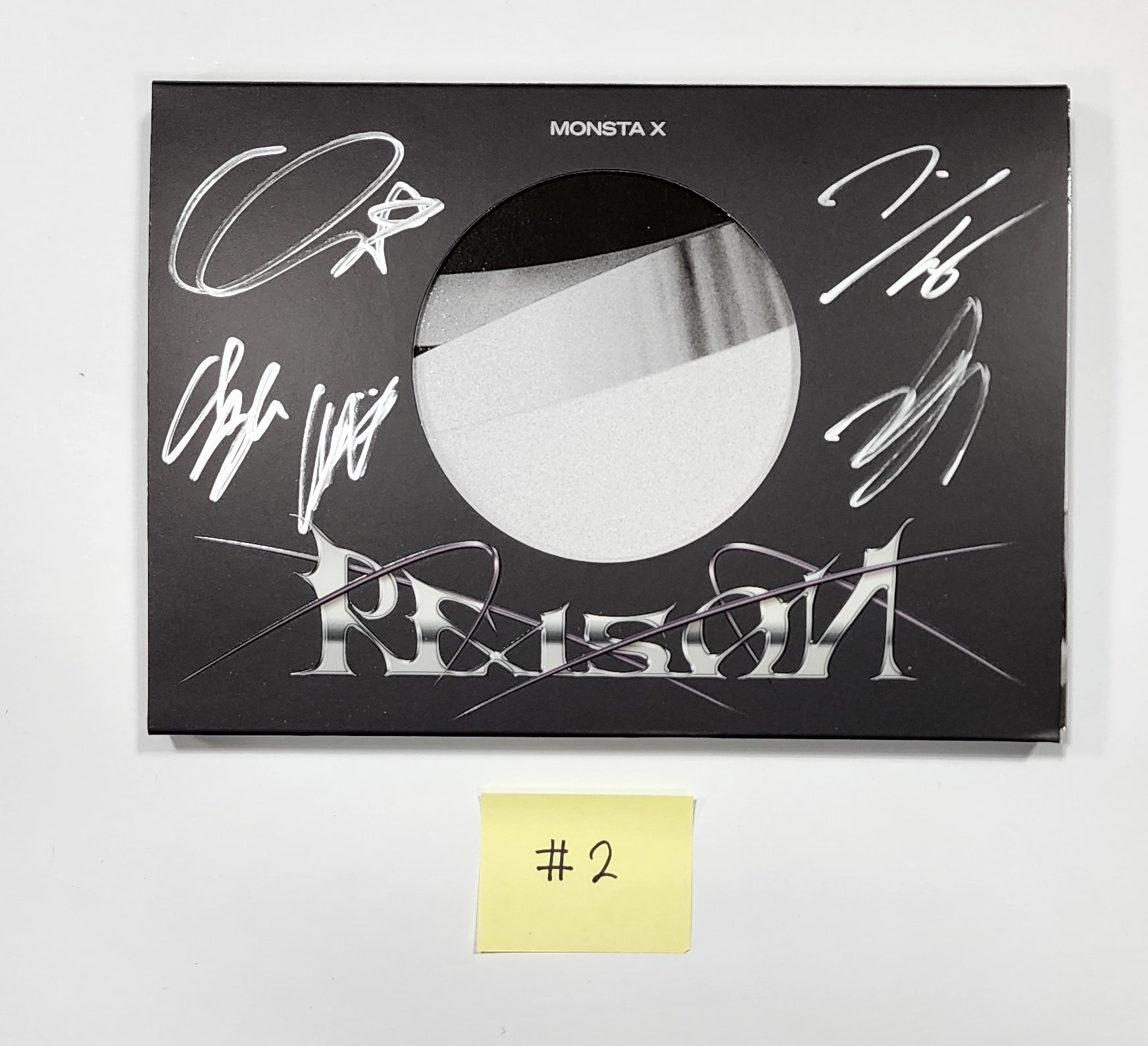 MONSTA X「REASON」 - 直筆サイン入りプロモアルバム – HALLYUSUPERSTORE