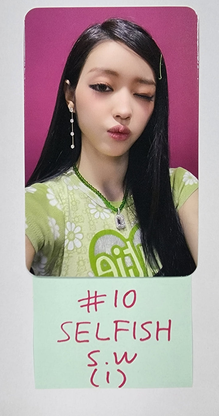 YooA (of Oh My Girl) "SELFISH" - Soundwave Fansign Event Photocard