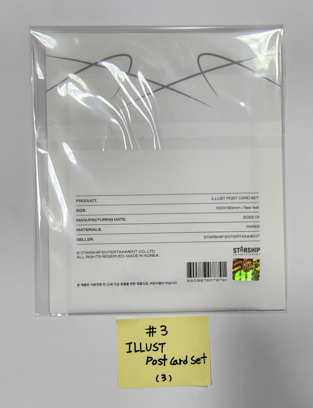 Monsta X “REASON” - Soundwave Pop-up store Official MD [Photocard set,postcard set, Photo Ticket, Mini Photobook]