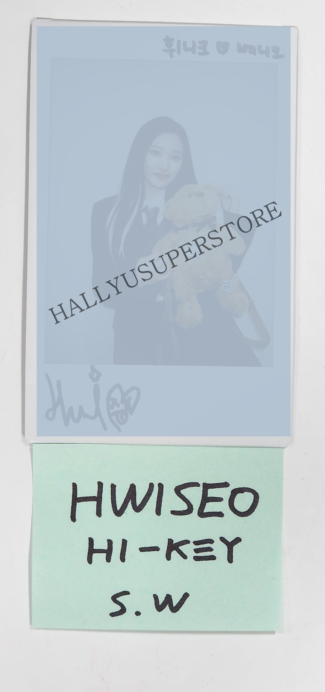 HWISEO (H1-KEY) 「Rose Blossom」ミニ 1st - 直筆サイン入りポラロイド