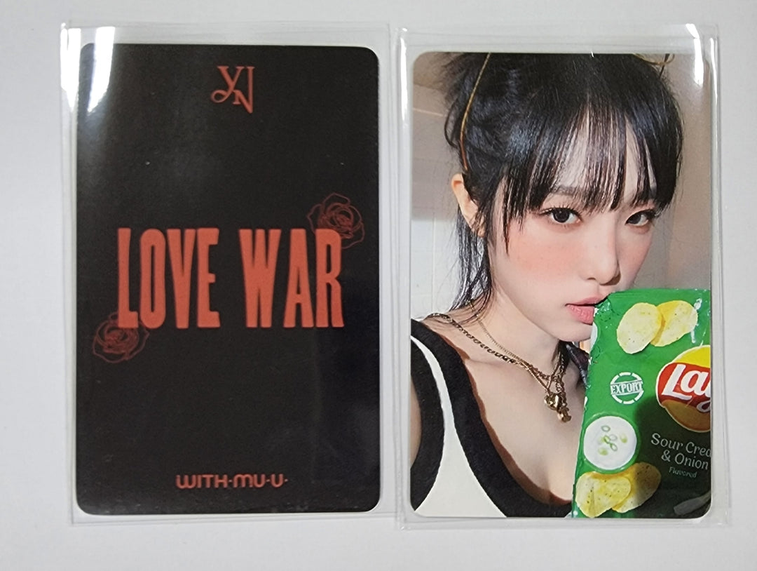 예나 "Love War" - Withmuu 쇼케이스 이벤트 포토카드