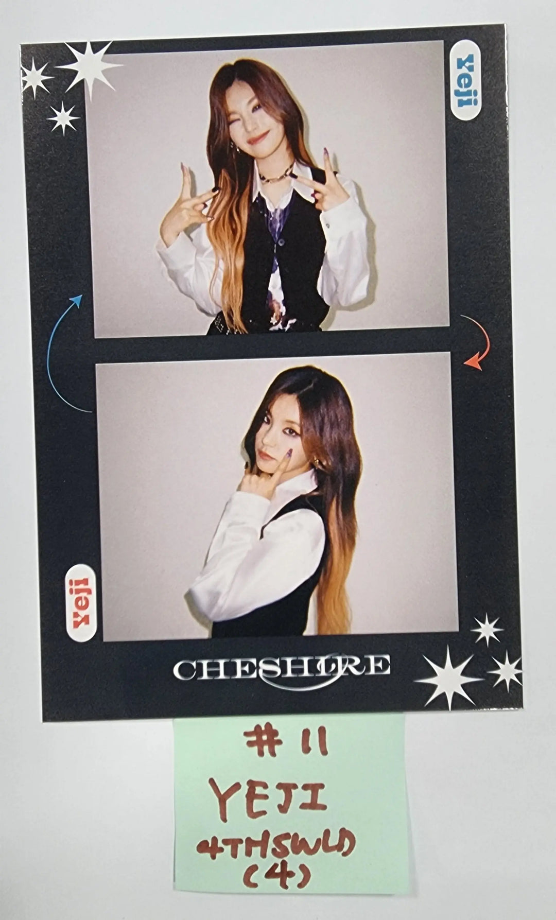 ITZY 'CHESHIRE' - Soundwave Lucky Draw 4th Event Photocard