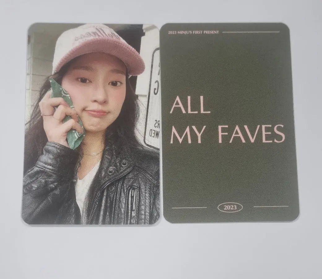 Kim Minju 2023 Minju's First Present "All My Faves" - Synnara Pre-Orde