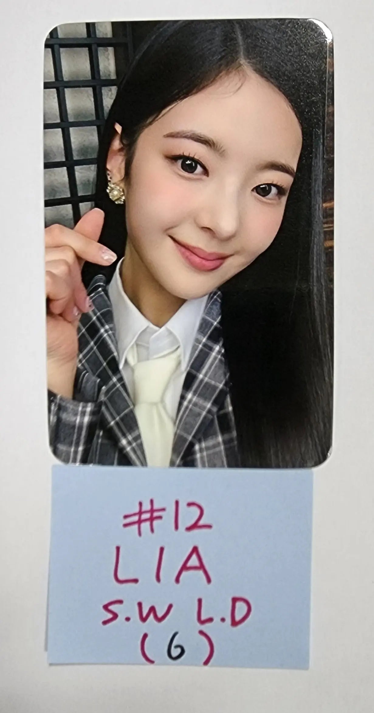 ITZY 'CHESHIRE' - Soundwave Lucky Draw 5th Event PVC Photocard