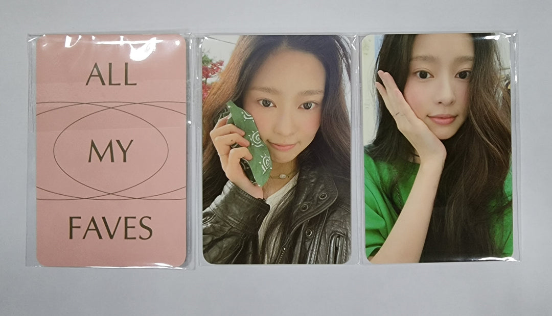 Kim Minju 2023 Minju's First Present "All My Faves" - Withmuu Pre-Order Benefit Photocard