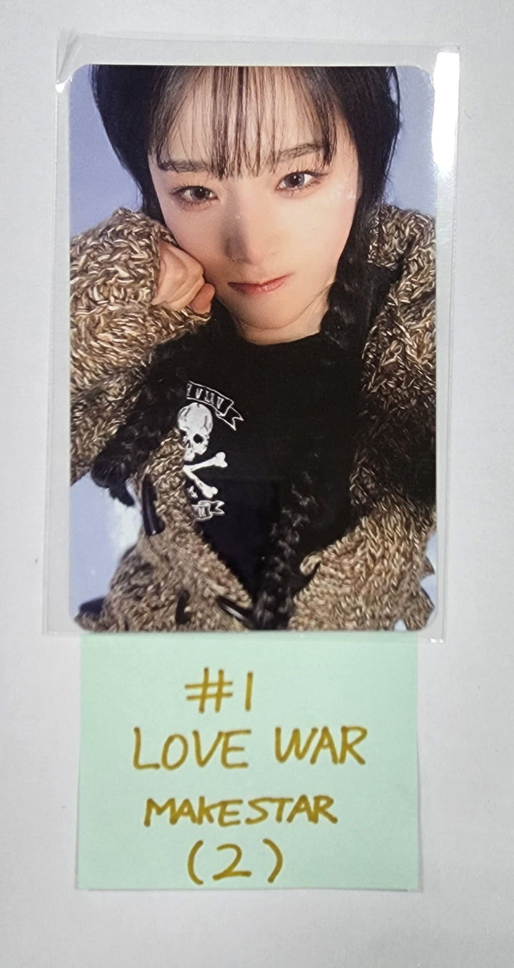 YENA "Love War" - Makestar Fansign Event Photocard
