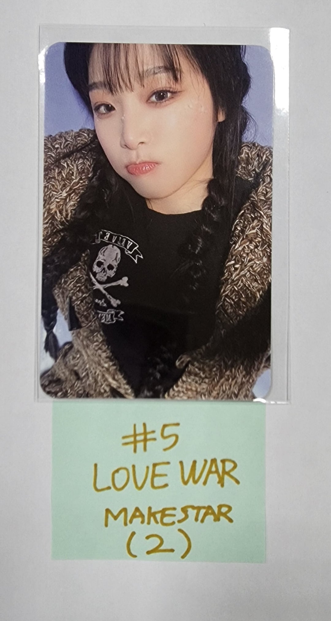 YENA "Love War" - Makestar Fansign Event Photocard