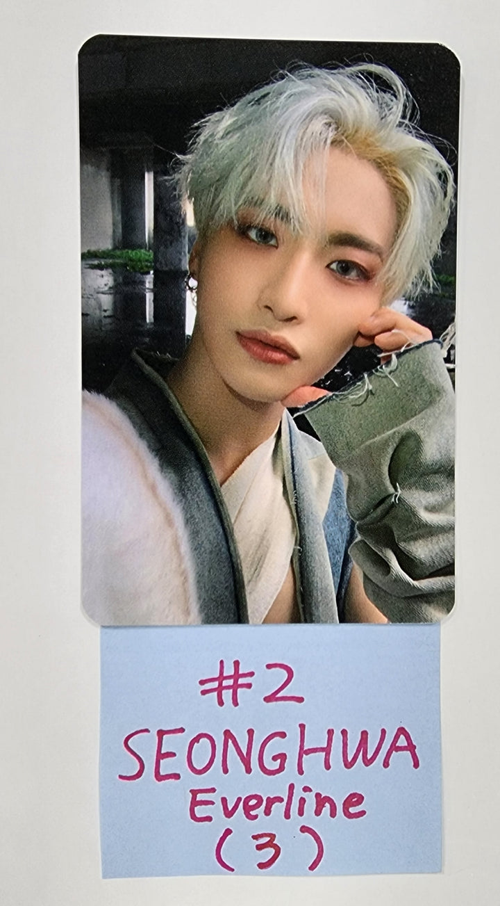 Ateez 'SPIN OFF : FROM THE WITNESS' - Everline ファンサイン イベント フォトカード