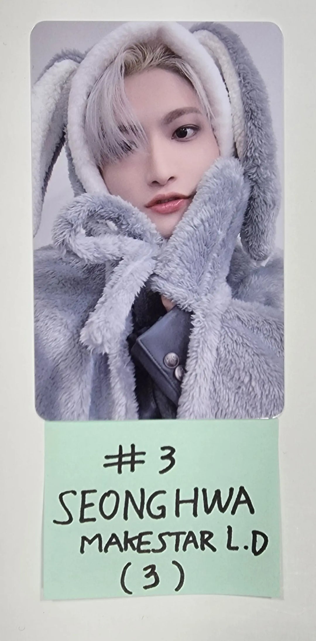 Ateez 'SPIN OFF : FROM THE WITNESS' - Makestar Lucky Draw Event PVC Photocard [Poca Album Ver] - HALLYUSUPERSTORE