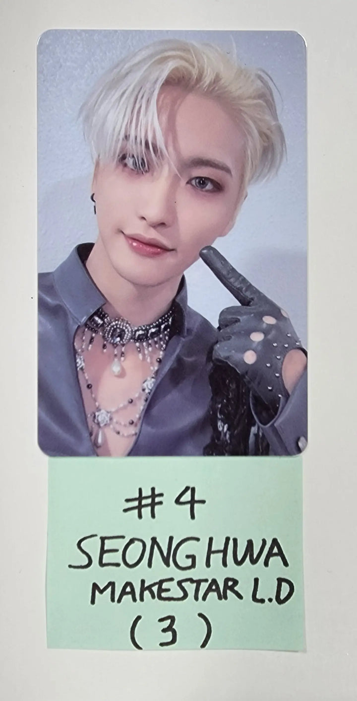 Ateez 'SPIN OFF : FROM THE WITNESS' - Makestar Lucky Draw Event PVC Photocard [Poca Album Ver] - HALLYUSUPERSTORE
