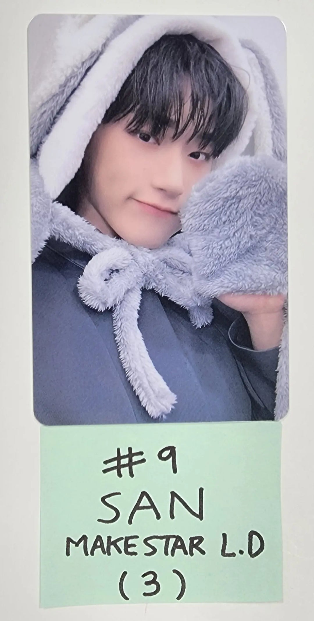 Ateez 'SPIN OFF : FROM THE WITNESS' - Makestar Lucky Draw Event PVC Photocard [Poca Album Ver] - HALLYUSUPERSTORE