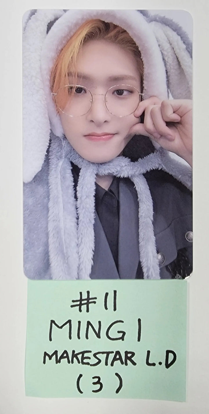 Ateez 'SPIN OFF : FROM THE WITNESS' - Makestar Lucky Draw Event PVC Photocard [Poca Album Ver] - HALLYUSUPERSTORE