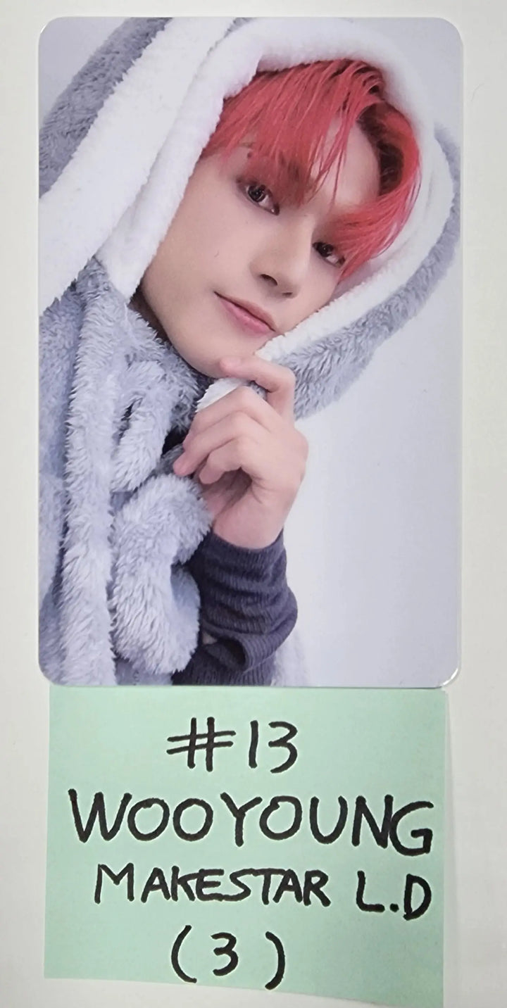 Ateez 'SPIN OFF : FROM THE WITNESS' - Makestar Lucky Draw Event PVC Photocard [Poca Album Ver] - HALLYUSUPERSTORE