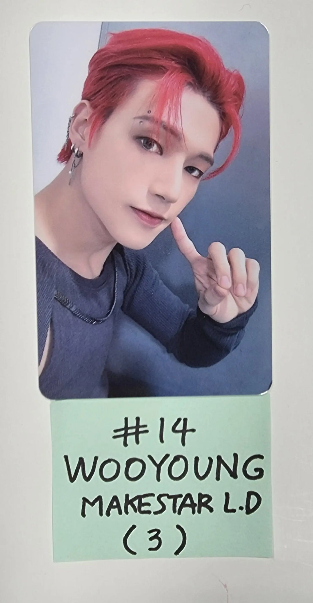 Ateez 'SPIN OFF : FROM THE WITNESS' - Makestar Lucky Draw Event PVC Photocard [Poca Album Ver] - HALLYUSUPERSTORE
