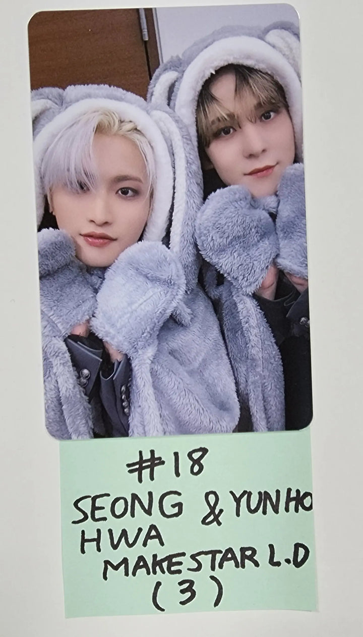 Ateez 'SPIN OFF : FROM THE WITNESS' - Makestar Lucky Draw Event PVC Photocard [Poca Album Ver] - HALLYUSUPERSTORE