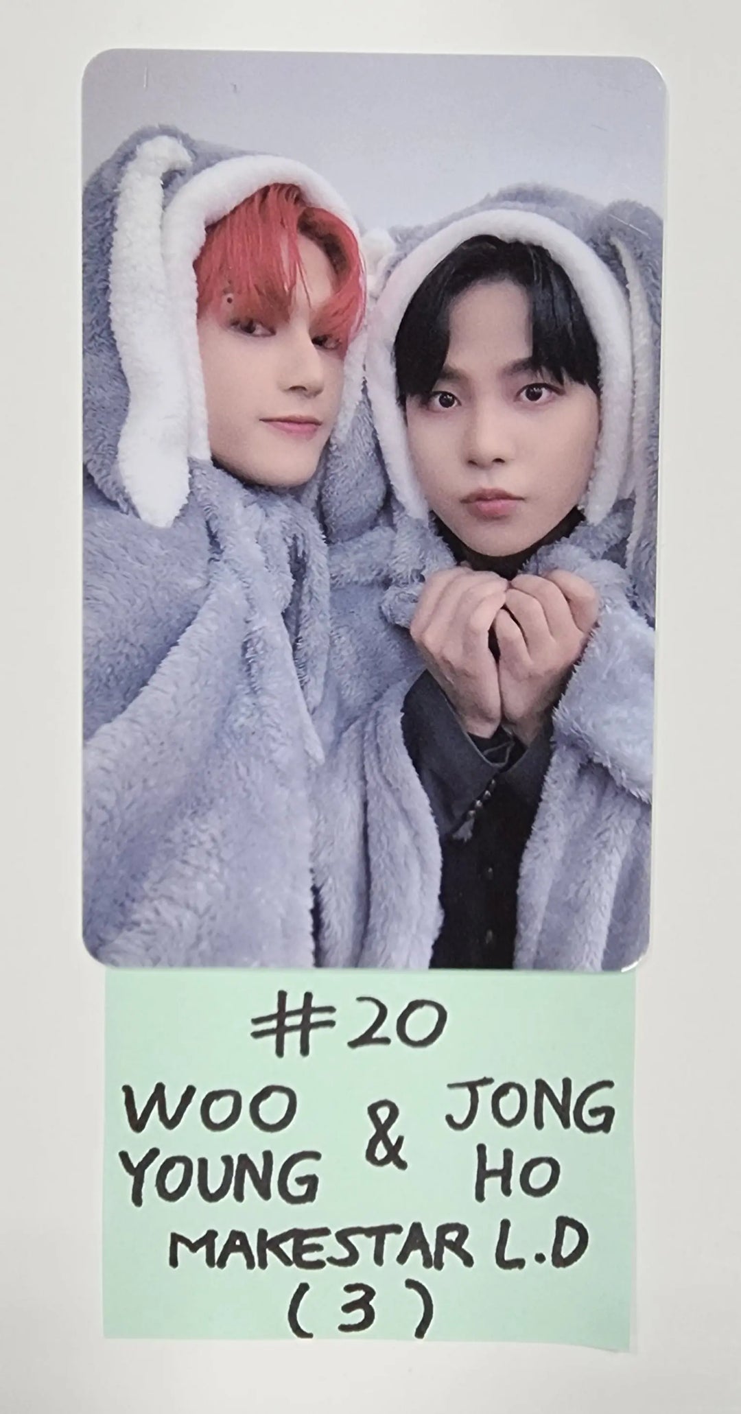 Ateez 'SPIN OFF : FROM THE WITNESS' - Makestar Lucky Draw Event PVC Photocard [Poca Album Ver] - HALLYUSUPERSTORE