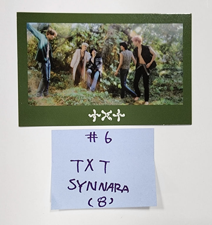 TOMORROW X TOGETHER ‘The Name Chapter: TEMPTATION’ - Synnara Pre-Order Benefit Polaroid Type Photocard