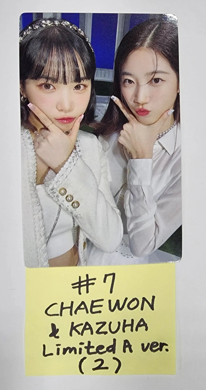 Lesserafim "FEARLESS" Japan 1st Single - Official Photocard [Standard Ver, Limited A,B Ver, Solo Jacket Ver] - HALLYUSUPERSTORE