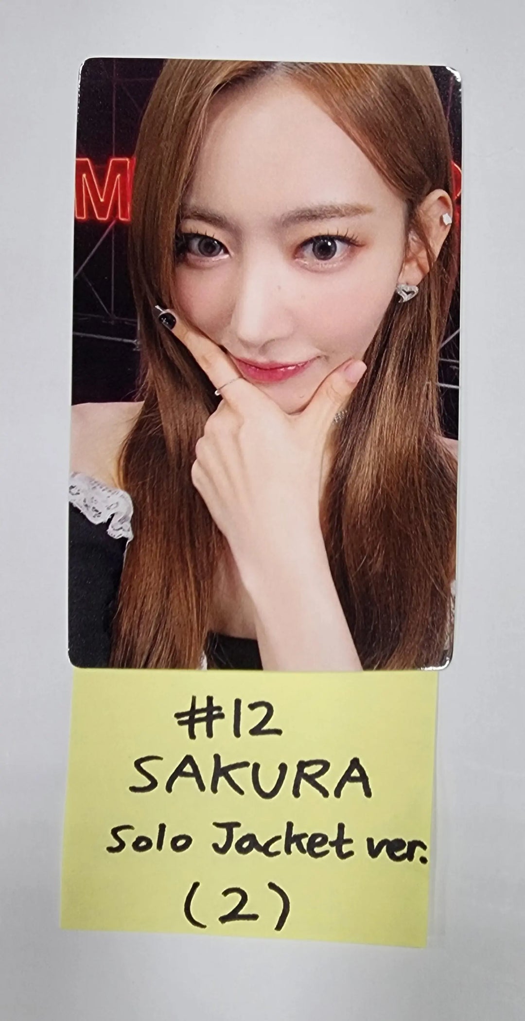 Lesserafim "FEARLESS" Japan 1st Single - Official Photocard [Standard Ver, Limited A,B Ver, Solo Jacket Ver] - HALLYUSUPERSTORE