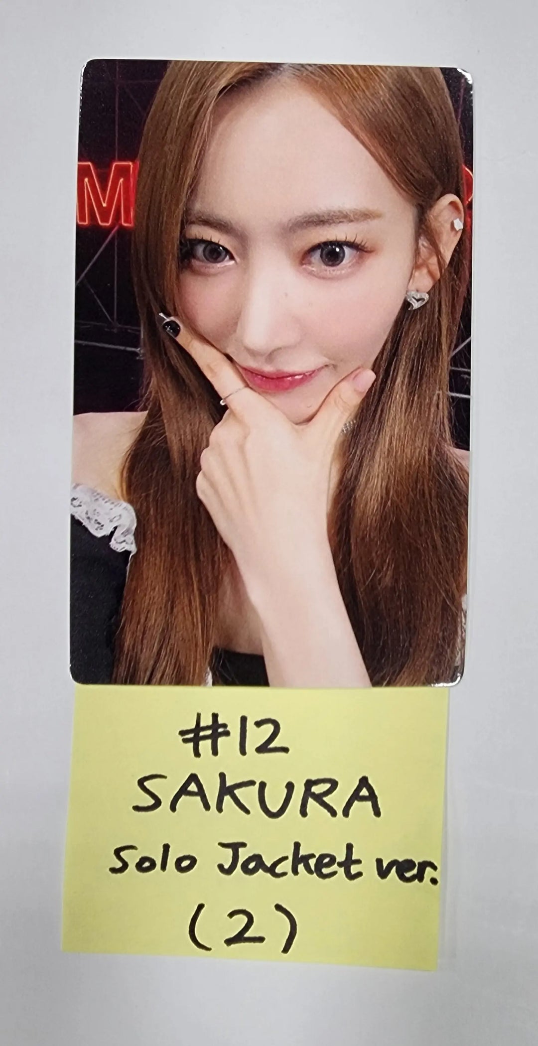 Lesserafim "FEARLESS" Japan 1st Single - Official Photocard [Standard Ver, Limited A,B Ver, Solo Jacket Ver]