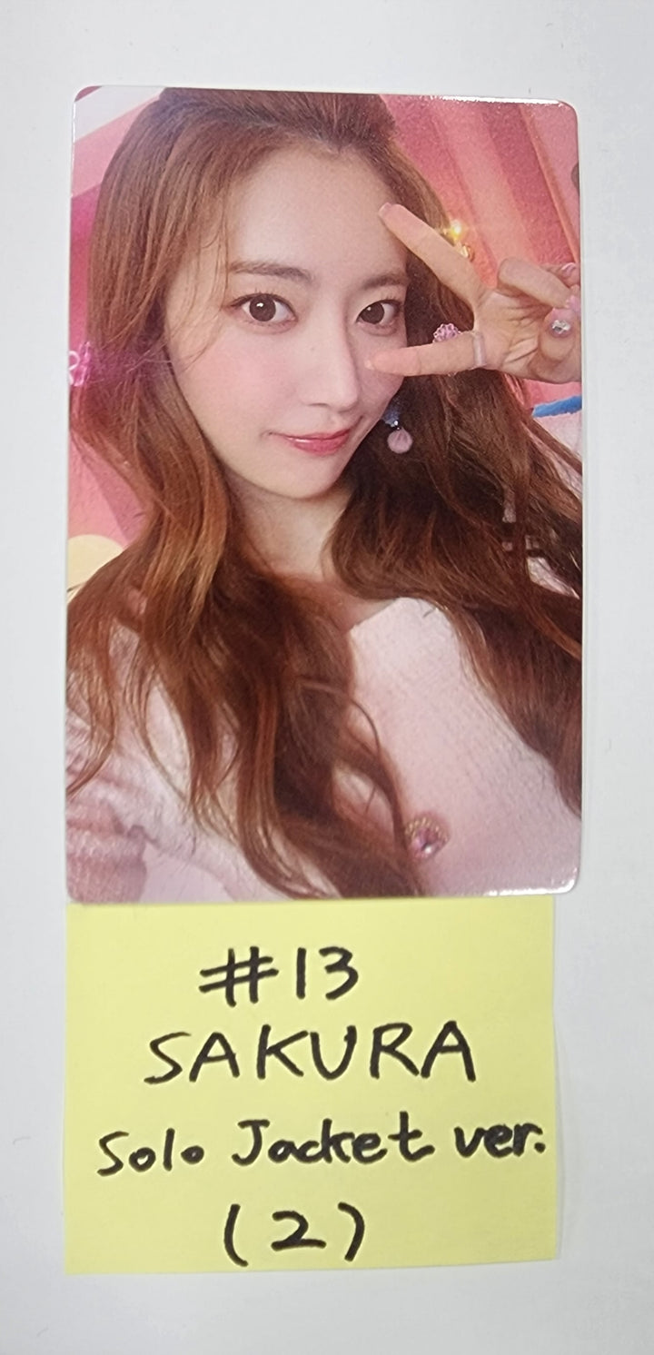 Lesserafim "FEARLESS" Japan 1st Single - Official Photocard [Standard Ver, Limited A,B Ver, Solo Jacket Ver]