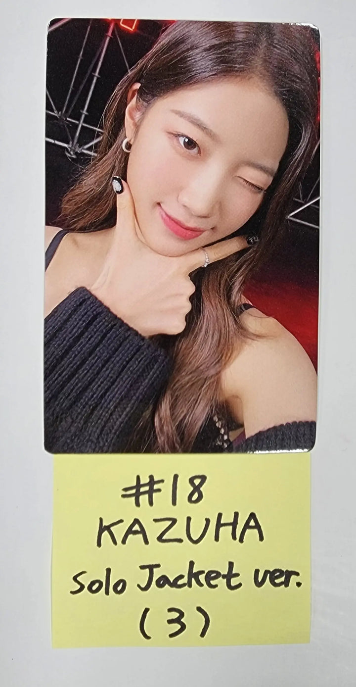 Lesserafim "FEARLESS" Japan 1st Single - Official Photocard [Standard Ver, Limited A,B Ver, Solo Jacket Ver] - HALLYUSUPERSTORE