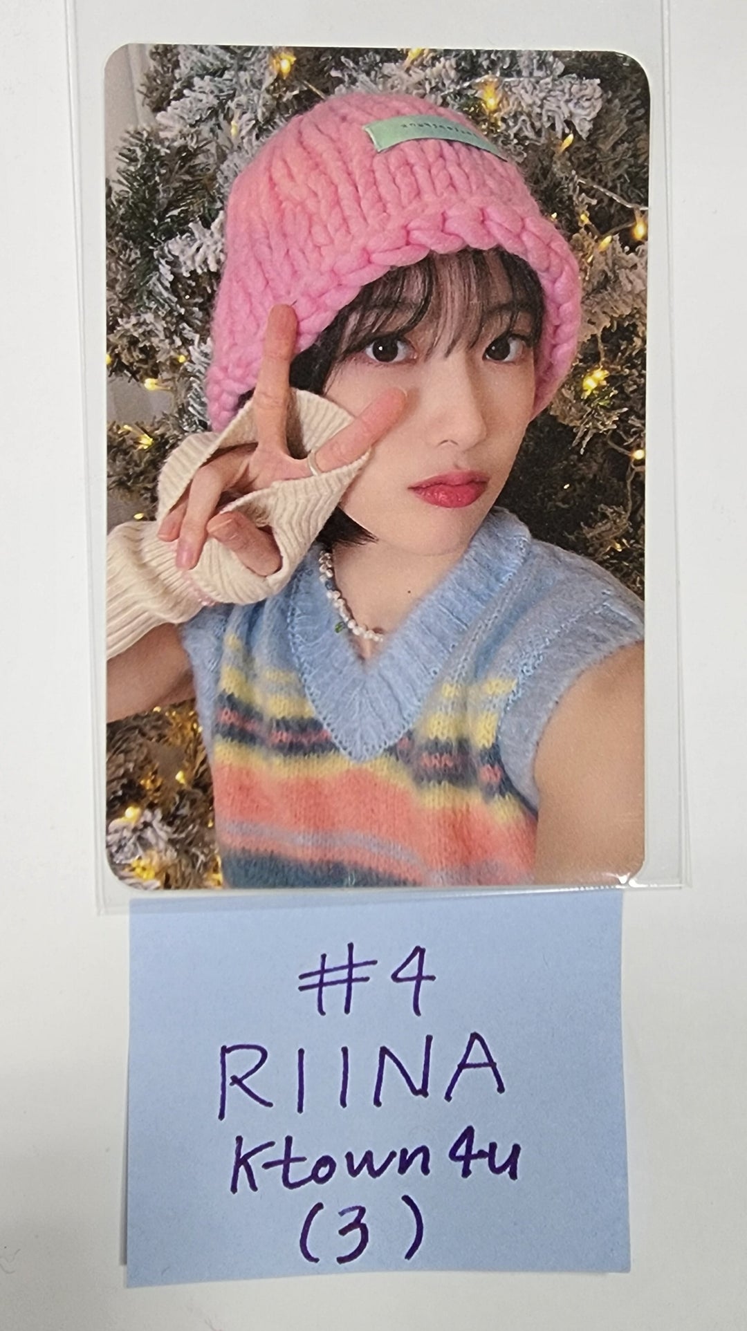 H1-KEY "Rose Blossom" 미니 1집 - Ktown4U 팬사인회 이벤트 포토카드