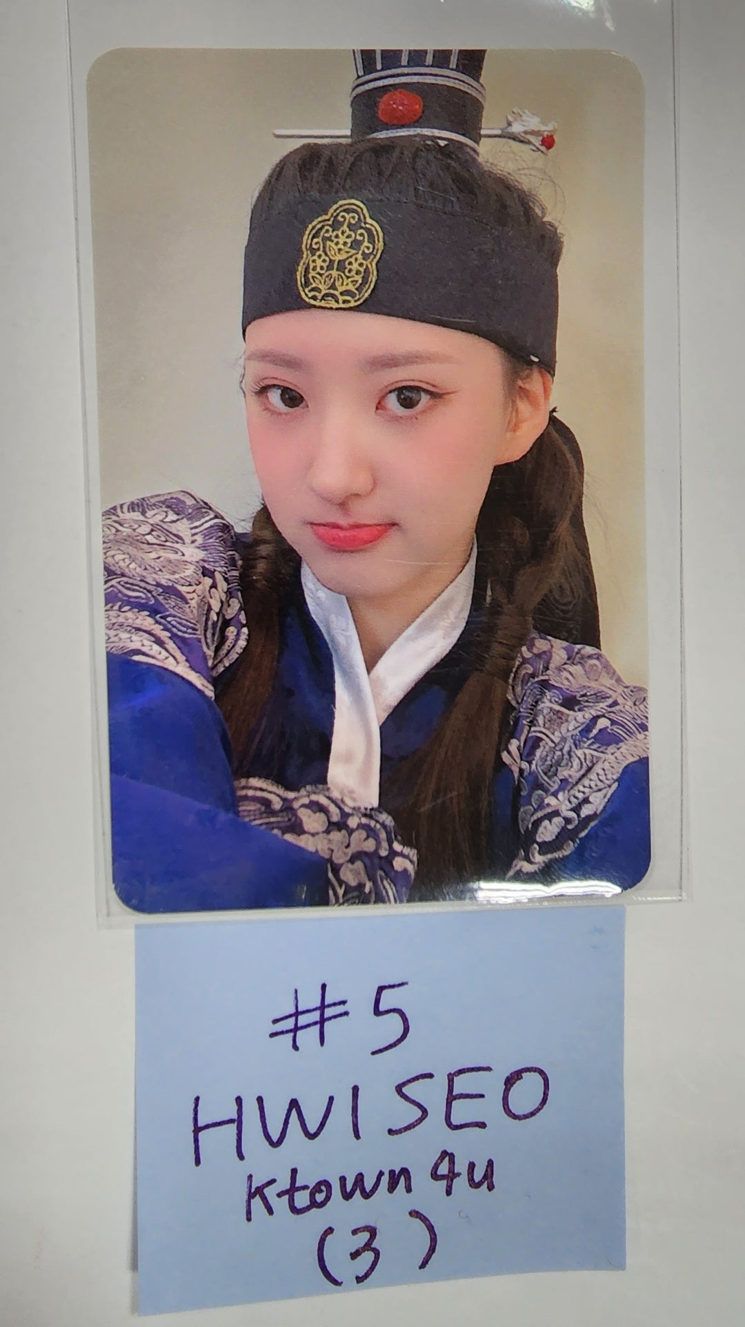 H1-KEY "Rose Blossom" Mini 1st - Ktown4U Fansign Event Photocard