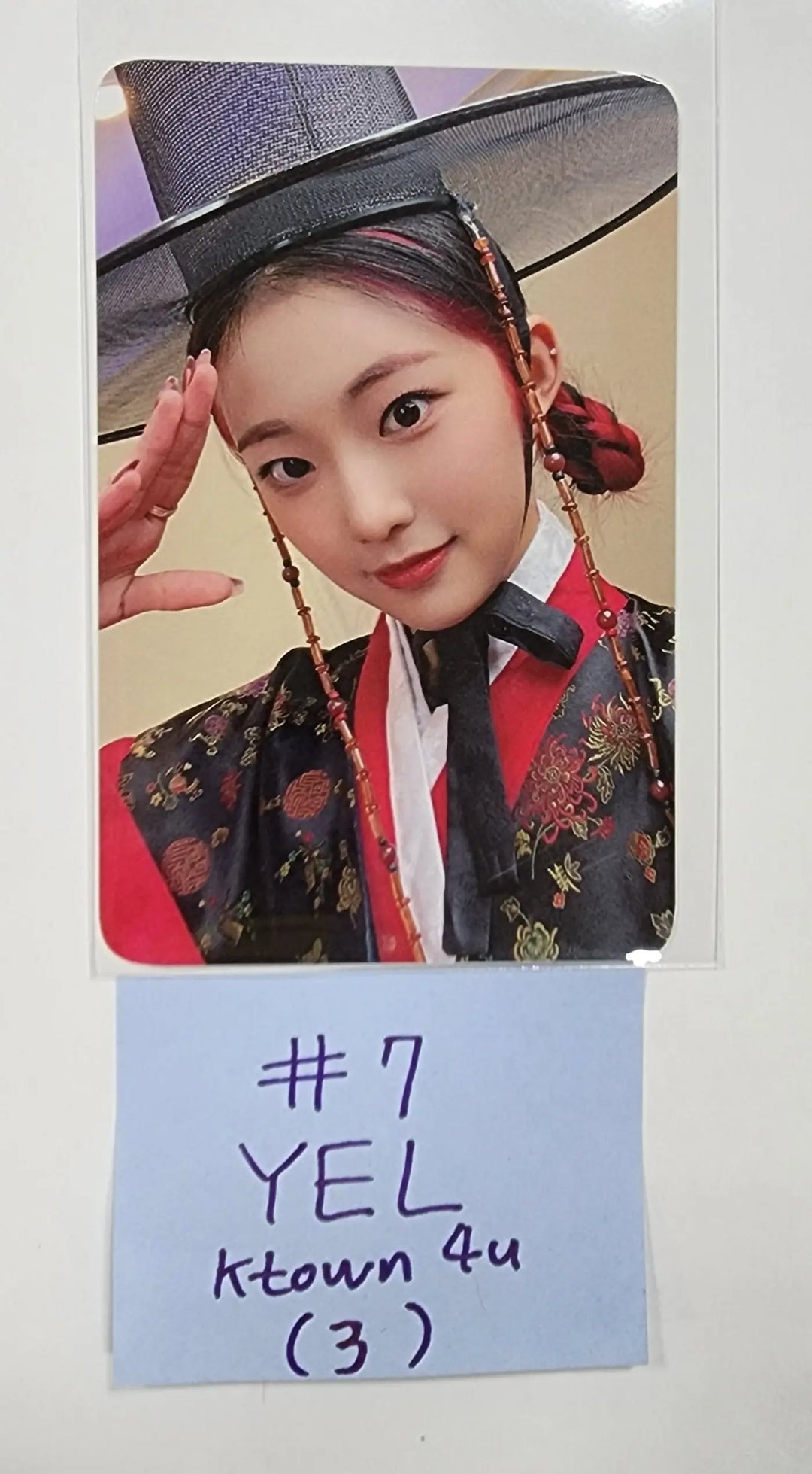 H1-KEY "Rose Blossom" Mini 1st - Ktown4U Fansign Event Photocard